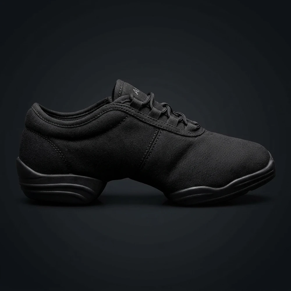 Capezio Canvas Dance Sneaker side profile