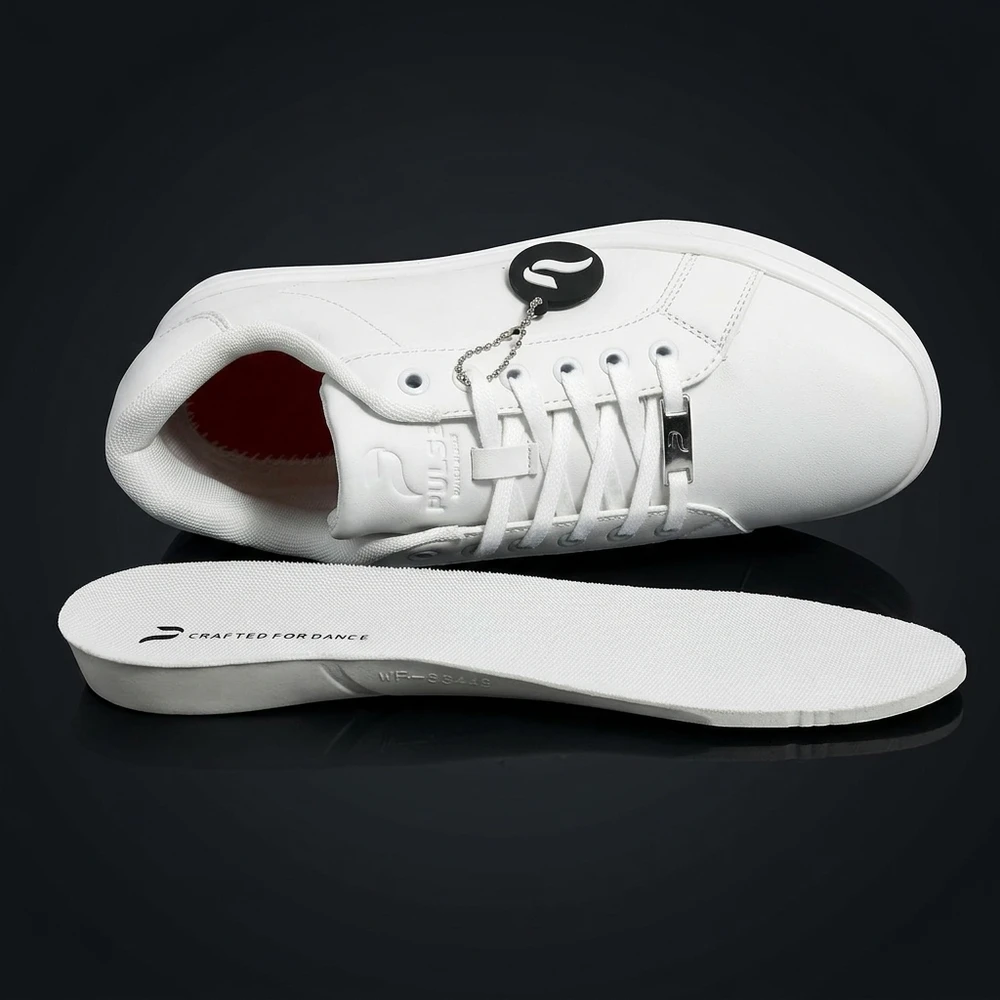 Pulse Dance Sneaker top view with Crafted for Dance insole